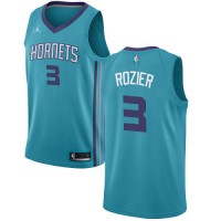 Nike Charlotte Hornets #3 Terry Rozier Teal NBA Jordan Swingman Icon Edition Jersey