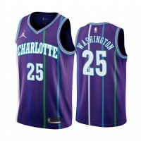 Nike Charlotte Hornets #25 PJ Washington Purple 2019-20 Classic Edition Stitched NBA Jersey