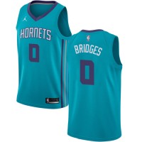 Nike Charlotte Hornets #0 Miles Bridges Teal NBA Jordan Swingman Icon Edition Jersey