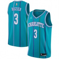 Nike Charlotte Hornets #3 Terry Rozier Aqua NBA Jordan Swingman Hardwood Classics Jersey