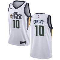 Nike Utah Jazz #10 Mike Conley White NBA Swingman Association Edition Jersey