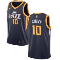 Nike Utah Jazz #10 Mike Conley Navy NBA Swingman Icon Edition Jersey