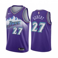 Nike Utah Jazz #27 Rudy Gobert Purple 2019-20 Hardwood Classic Edition Stitched NBA Jersey