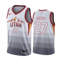 Nike Utah Jazz #27 Rudy Gobert Men's Hardwood Classic NBA Jersey White