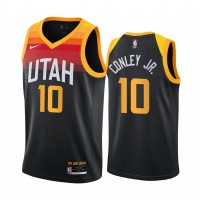 Nike Utah Jazz #10 Mike Conley Black NBA Swingman 2020-21 City Edition Jersey