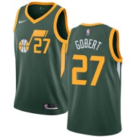 Nike Utah Jazz #27 Rudy Gobert Green NBA Swingman Earned Edition Jersey