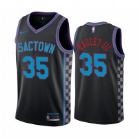 Nike Sacramento Kings #35 Marvin Bagley III Black NBA Swingman 2020-21 City Edition Jersey