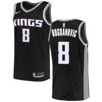 Nike Sacramento Kings #8 Bogdan Bogdanovic Black NBA Swingman Statement Edition Jersey