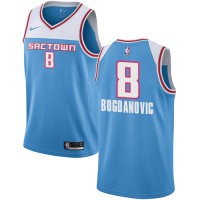Nike Sacramento Kings #8 Bogdan Bogdanovic Blue NBA Swingman City Edition 2018/19 Jersey