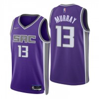 Nike Sacramento Kings #13 Keegan Murray Purple Men's 2021-22 NBA 75th Anniversary Diamond Swingman Jersey - Icon Edition