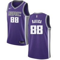 Nike Sacramento Kings #88 Nemanja Bjelica Purple NBA Swingman Icon Edition Jersey