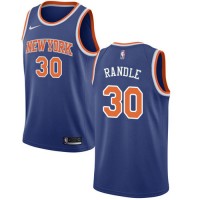 Nike New York Knicks #30 Julius Randle Blue NBA Swingman Icon Edition Jersey