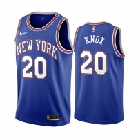 Nike New York Knicks #20 Kevin Knox Navy 2019-20 Statement Edition NBA Jersey