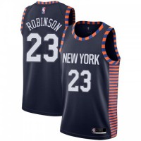 Nike New York Knicks #23 Mitchell Robinson Navy NBA Swingman City Edition 2018/19 Jersey
