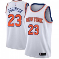 Nike New York Knicks #23 Mitchell Robinson White NBA Swingman Association Edition Jersey