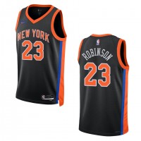 New York New York Knicks #23 Mitchell Robin Unisex Nike Black 2022-23 Swingman Jersey - City Edition