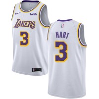 Nike Los Angeles Lakers #3 Josh Hart White NBA Swingman Association Edition Jersey