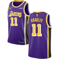 Nike Los Angeles Lakers #11 Avery Bradley Purple NBA Swingman Statement Edition Jersey