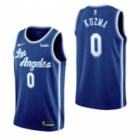 Los Angeles Los Angeles Lakers #0 Kyle Kuzma Blue 2019-20 Classic Edition Stitched NBA Jersey