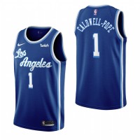 Los Angeles Los Angeles Lakers #1 Kentavious Caldwell-Pope Blue 2019-20 Classic Edition Stitched NBA Jersey