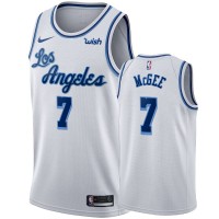 Nike Los Angeles Lakers #7 Javale Mcgee White 2019-20 Hardwood Classic Edition Stitched NBA Jersey