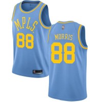 Nike Los Angeles Lakers #88 Markieff Morris Royal Blue NBA Swingman Hardwood Classics Jersey
