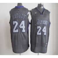 Los Angeles Lakers #24 Kobe Bryant Black Rhythm Fashion Stitched NBA Jersey