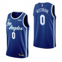 Los Angeles Los Angeles Lakers #0 Russell Westbrook Blue 2019-20 Classic Edition Stitched NBA Jersey
