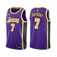Nike Los Angeles Lakers #7 Carmelo Anthony Purple NBA Swingman Statement Edition Jersey