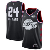 Los Angeles Lakers #24 Kobe Bryant Black NBA Jordan Swingman 2019 All-Star Game Jersey