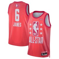Los Angeles Lakers #6 LeBron James Jordan Brand 2022 NBA All-Star Game Swingman Jersey - Maroon
