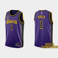 Los Angeles Los Angeles Lakers #1 Trevor Ariza Purple Men's Nike NBA 2022-23 Statement Edition Jersey