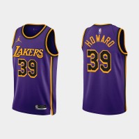 Los Angeles Los Angeles Lakers #39 Dwight Howard Purple Men's Nike NBA 2022-23 Statement Edition Jersey