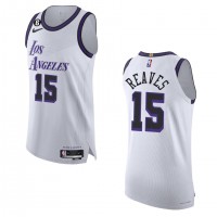 Los Angeles Los Angeles Lakers #15 Austin Reaves Nike White 2022-23 Authentic Jersey - City Edition