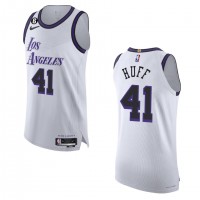 Los Angeles Los Angeles Lakers #41 Jay Huff Nike White 2022-23 Authentic Jersey - City Edition