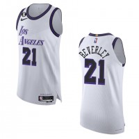 Los Angeles Los Angeles Lakers #21 Patrick Beverley Nike White 2022-23 Authentic Jersey - City Edition