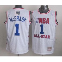 Mitchell And Ness Orlando Magic #1 Tracy Mcgrady White 2003 All-Star Stitched NBA Jersey