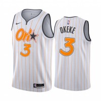 Nike Orlando Magic #3 Chuma Okeke White NBA Swingman 2020-21 City Edition Jersey