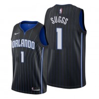 Orlando Orlando Magic #1 Jalen Suggs Black NBA Swingman Statement Edition Jersey