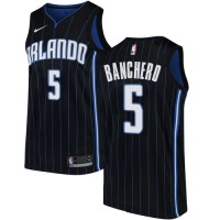 Nike Orlando Magic #5 Paolo Banchero Black NBA Swingman Statement Edition Jersey