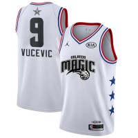 Orlando Magic #9 Nikola Vucevic White NBA Jordan Swingman 2019 All-Star Game Jersey