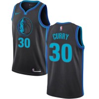 Nike Dallas Mavericks #30 Seth Curry Anthracite NBA Swingman City Edition 2018/19 Jersey