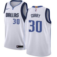 Nike Dallas Mavericks #30 Seth Curry White NBA Swingman Association Edition Jersey
