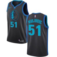 Nike Dallas Mavericks #51 Boban Marjanovic Anthracite NBA Swingman City Edition 2018/19 Jersey