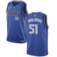 Nike Dallas Mavericks #51 Boban Marjanovic Royal NBA Swingman Icon Edition Jersey
