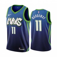 Nike Dallas Mavericks #11 Tim Hardaway Jr. Men's Blue 2019-20 City Edition NBA Jersey