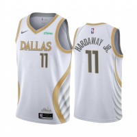 Nike Dallas Mavericks #11 Tim Hardaway Jr. White NBA Swingman 2020-21 City Edition Jersey