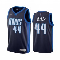 Dallas Dallas Mavericks #44 Nicolo Melli Navy NBA Swingman 2020-21 Earned Edition Jersey