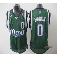 Dallas Mavericks #0 Shawn Marion Revolution 30 Green Stitched NBA Jersey