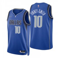 Nike Dallas Mavericks #10 Dorian Finney-Smith Blue Men's 2021-22 NBA 75th Anniversary Diamond Swingman Jersey - Icon Edition